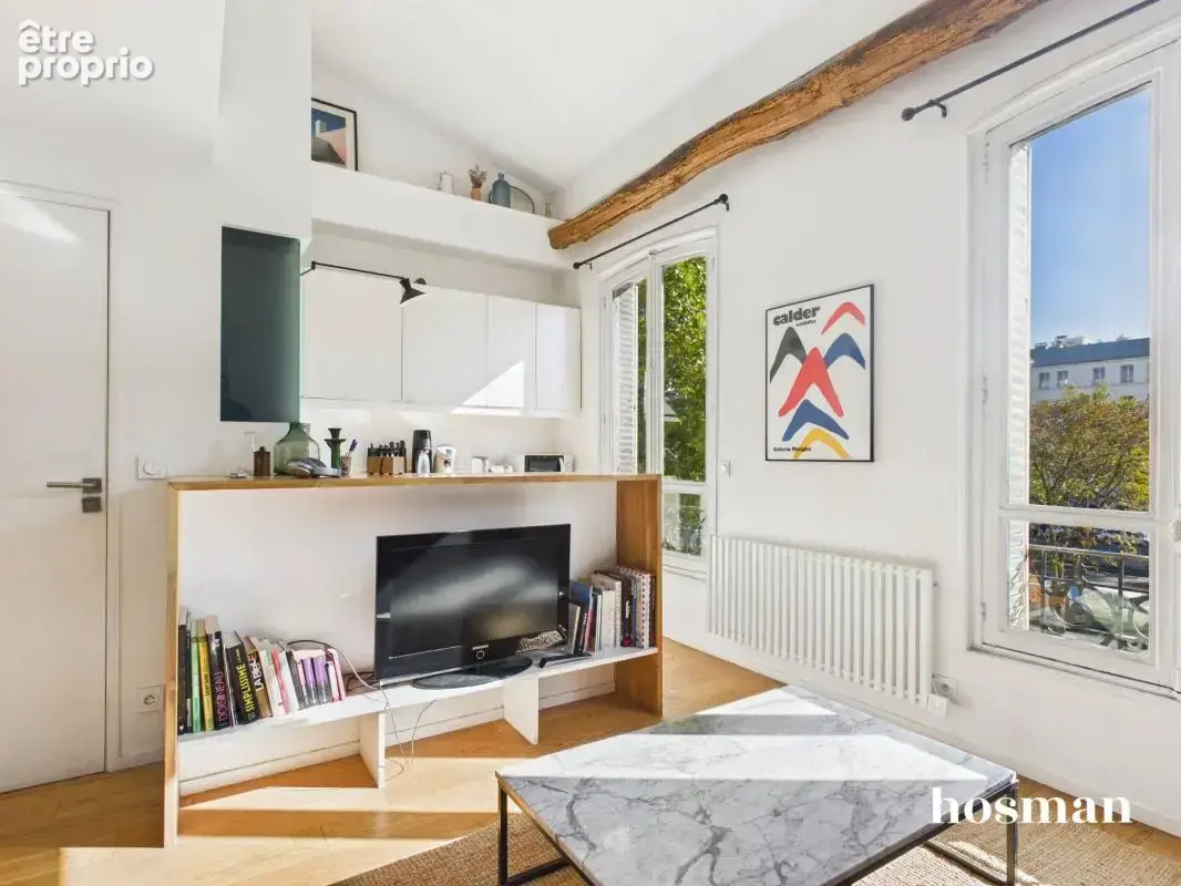 Studio avec mezzanine - Entièrement rénové - Cours de Vincennes - photo 2