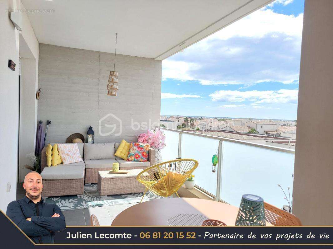 Appartement 37m² vue mer à Sérignan - photo 9