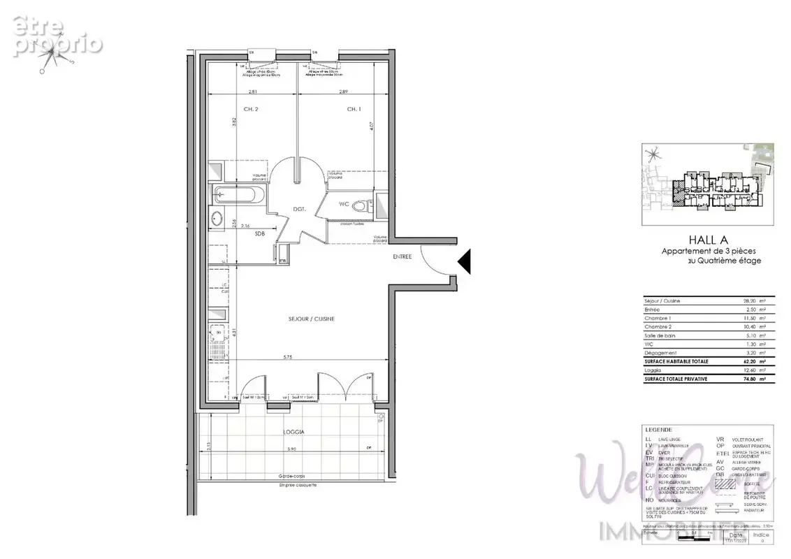 VEFA - Appartement T3 de 62m² côté Ouest avec box et cave à La Ravoire ! - photo 4
