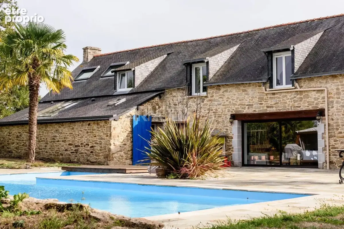 Longère  contemporaine  de  standing  avec  superbe  piscine - photo 7
