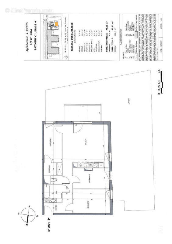 Appartement à BISCHHEIM