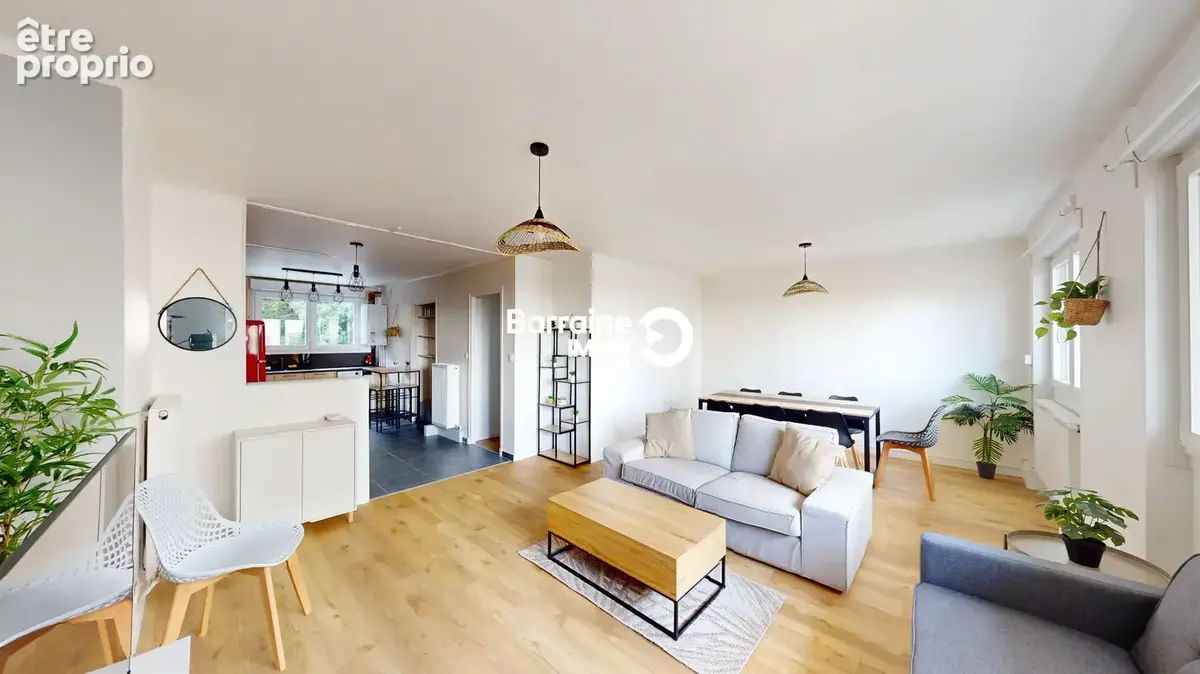 Exclusivité a vendre - brest kerbonne appartement 5 pieces 86m² - photo 3