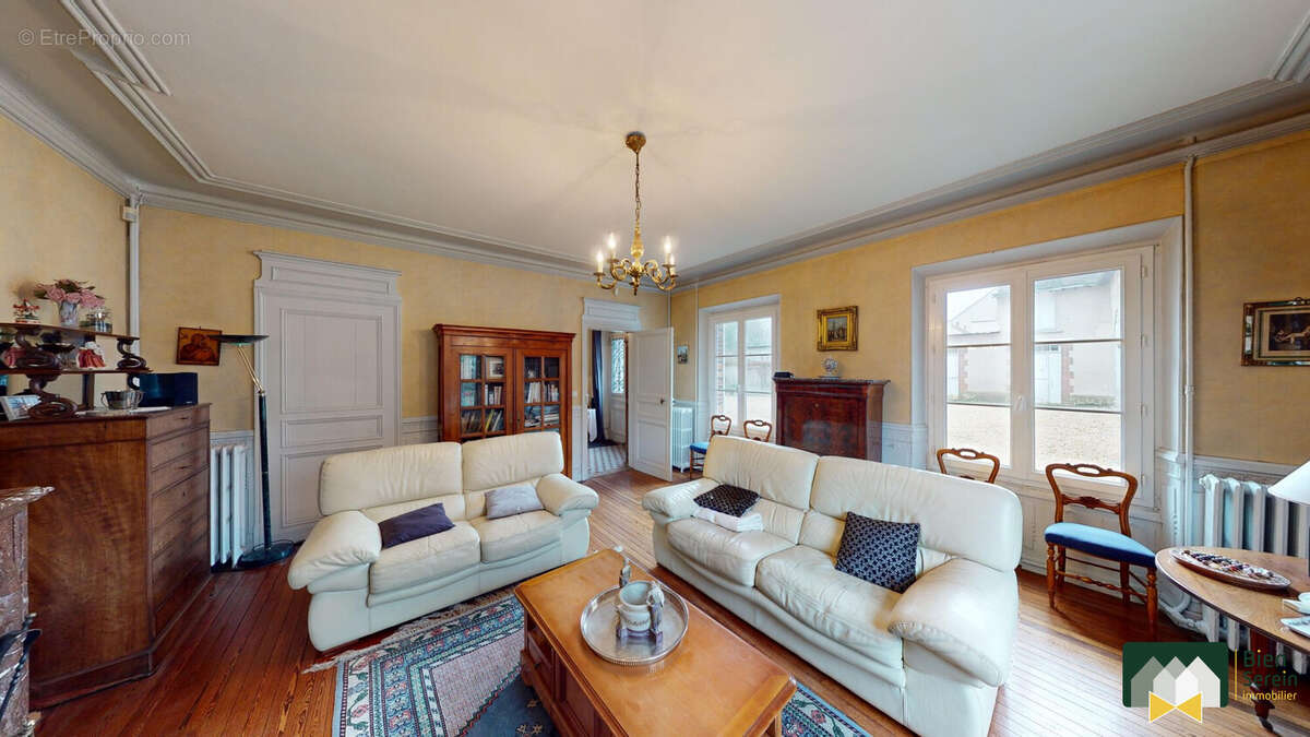 Salon - Maison à LEVES