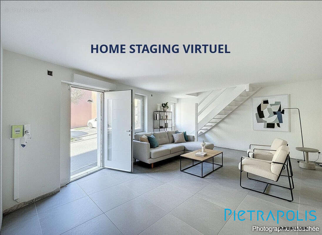 Idée d&#039;aménagement Pièce de vie RDC - Appartement à TARARE