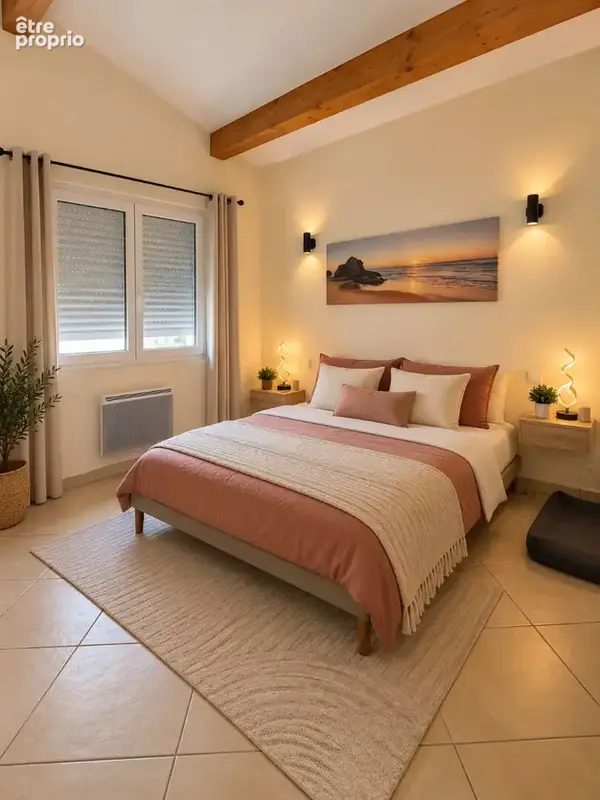 Villa mitoyenne T4/5 ? Beaux volumes, charpente apparente et jardin - photo 6