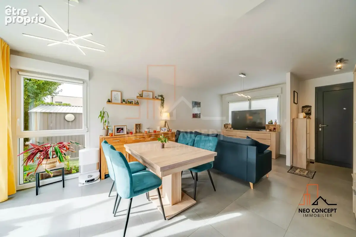 * DRUSENHEIM - Très beau Duplex en rez-de-jardin de type 3 pièces disponible à la vente ! * - photo 2