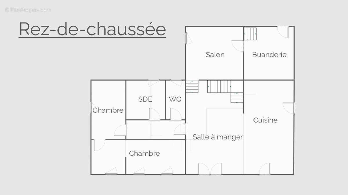 Maison 5 chambres, jardin, cave, parking - photo 18