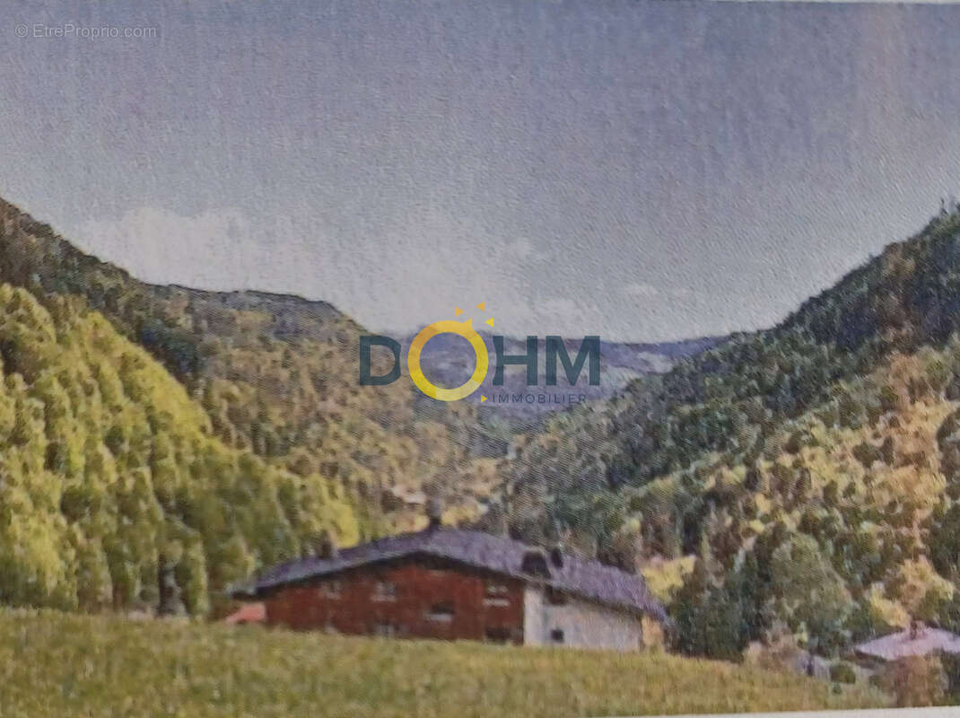 Terrain à LA GIETTAZ