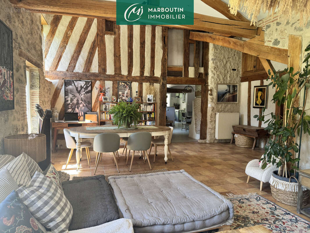 Maison landaise avec piscine - photo 3