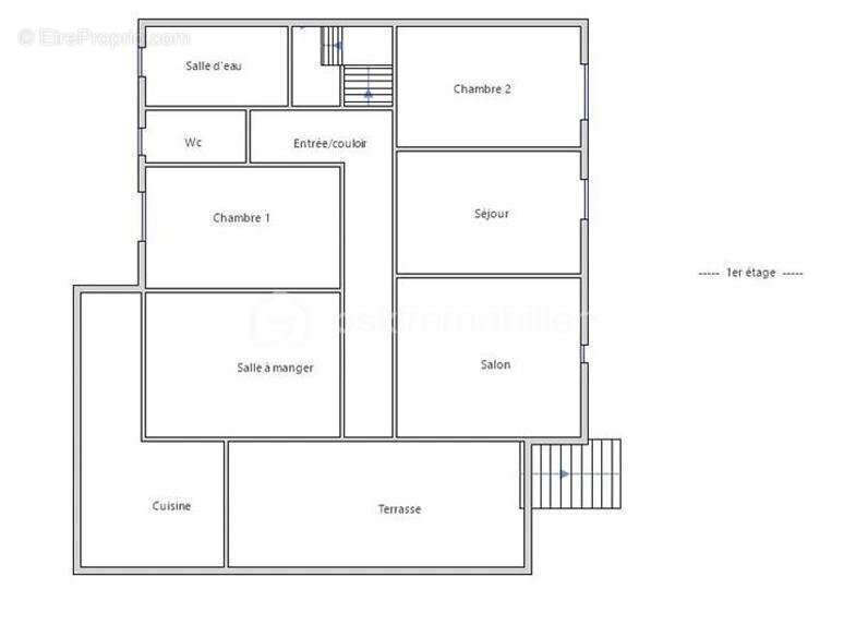 Authentique Maison 175 m2 de caractère avec grand terrain de 2 377 m² au Teil - photo 13
