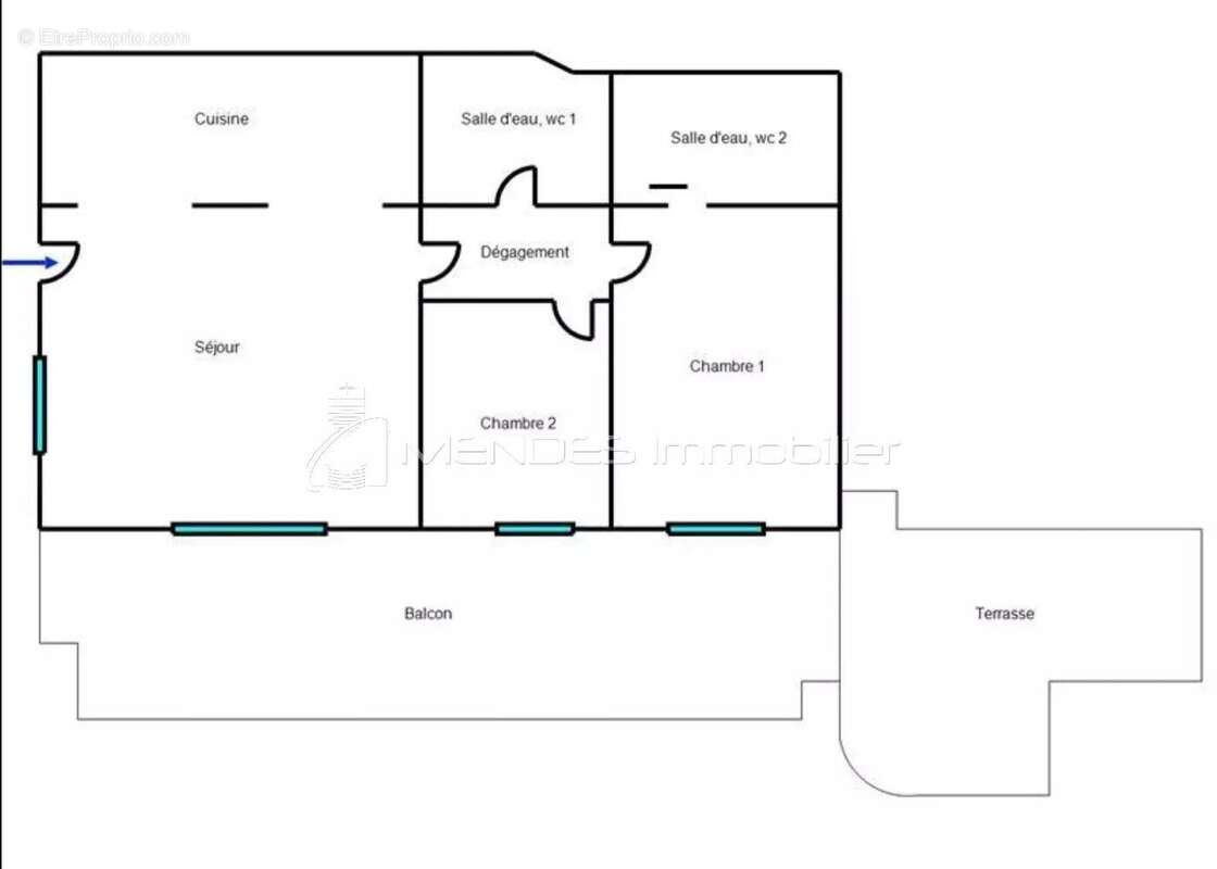 Appartement à ROQUEBRUNE-CAP-MARTIN