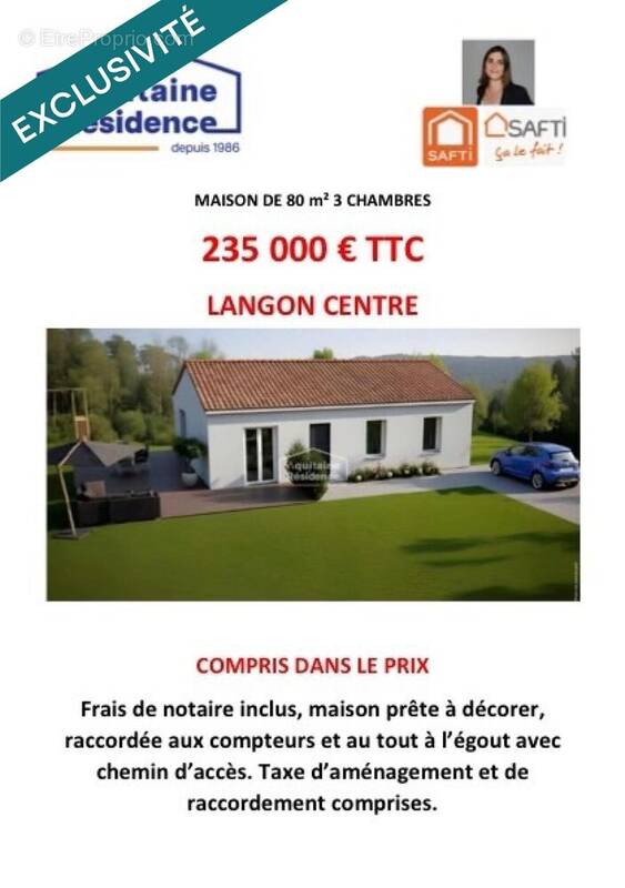 Photo 1 - Terrain à LANGON