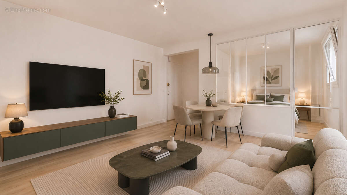 A vendre - Levallois-Perret - Voltaire/Villiers - Appartement 2 pièces de 27,85 m² avec balcon - photo 5