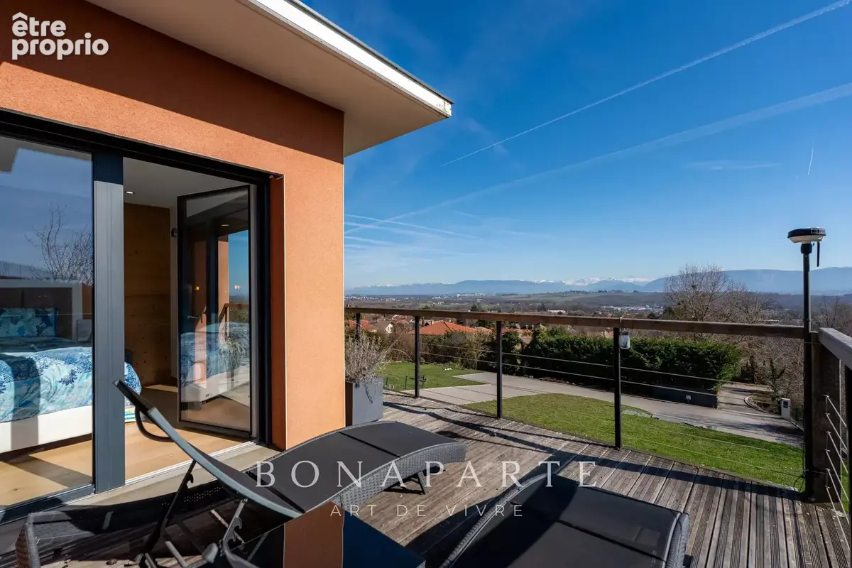Thoiry - propriete contemporaine - vue sur les alpes - photo 11