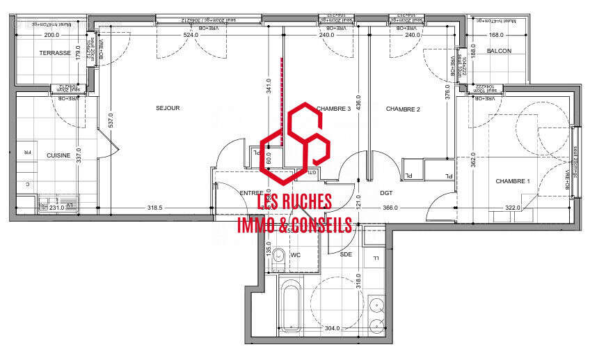 Appartement à RUEIL-MALMAISON