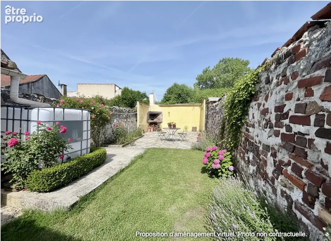 Maison  3 pièces -  77.10 m2 -  Dépendance - Jardin - photo 3