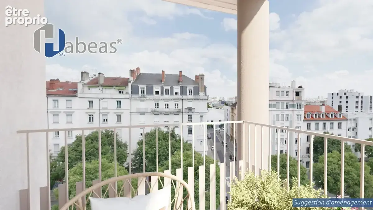 Appartement T5 de 94.64 m² en R+12 avec balcon de 39m² et cellier, Lyon 7ᵉ - photo 9