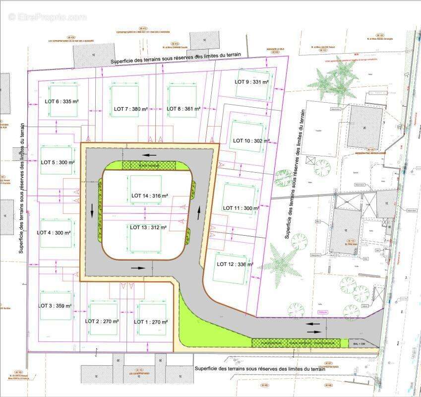 Terrain à PONT-DE-CHERUY