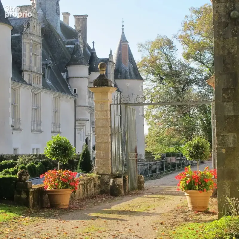 Magnifique château renaissance 43 pièces, nombreuses et remarquables dépendances, 24 hectares de bois et parc d'agrément - photo 5
