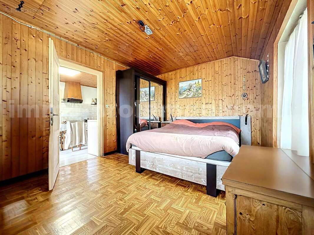 Maison_Saint_Pierre_en_Faucigny_secteur_calme_division_deux_appartements_investisseur_investissement_affaire_nature_vue_montagne_rare_Atypique_frontière_Suisse_Genève_Tram_ceva_bus_FRONTALIERS_salon_séjour_cuisine_Mezzanine_combles_aménagé_jardin_garage_ - Maison à SAINT-PIERRE-EN-FAUCIGNY