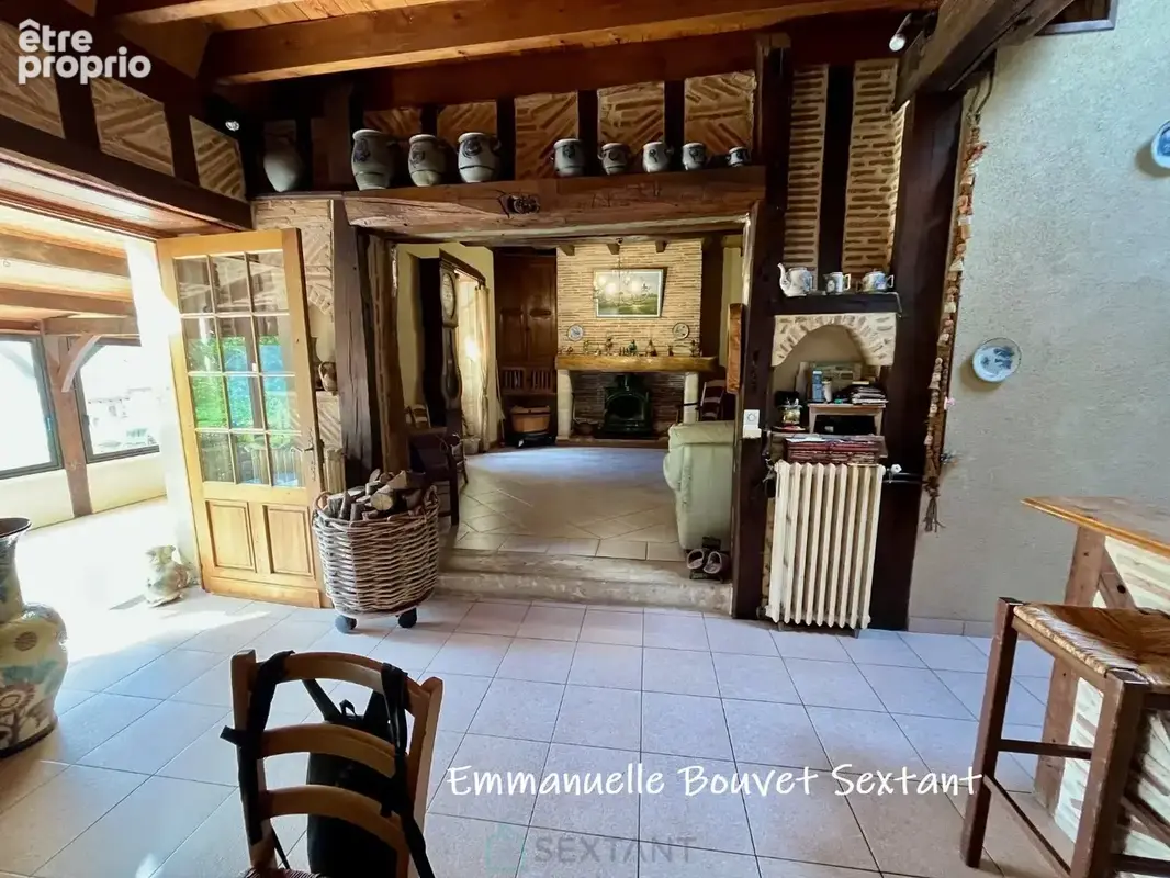 Bergerac, 15-20 min, typique longère périgourdine avec gîte et garages, dans hameau calme - photo 3