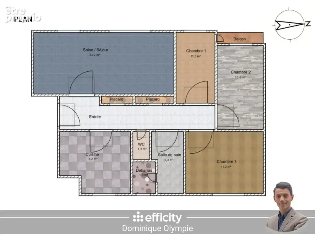 Appartement - photo 11