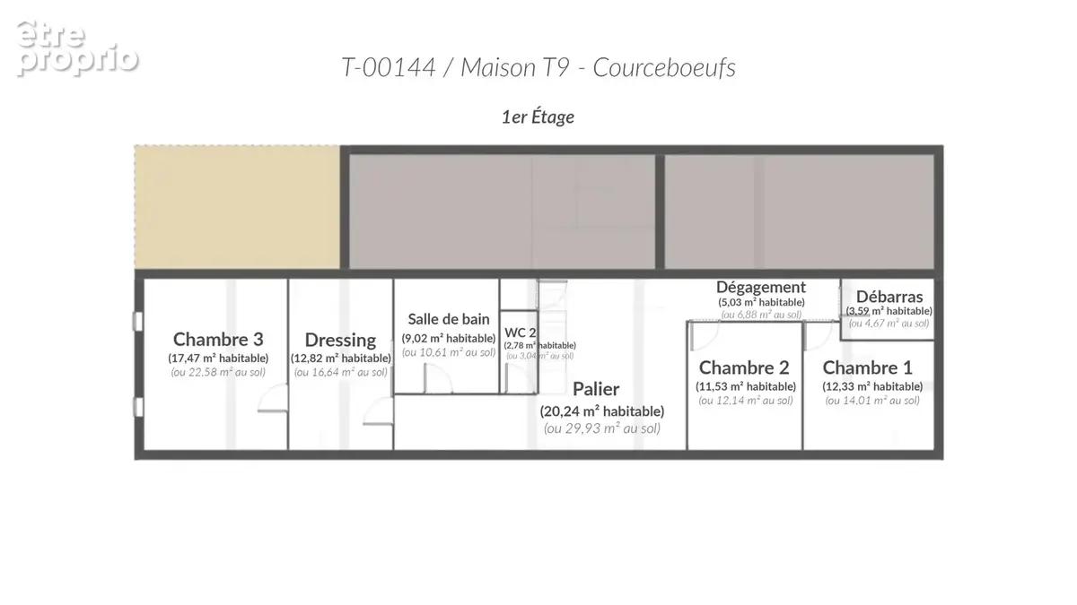 Maison T9 de 206 m2 avec jardin, cave, serre et garages - Courcebœufs - photo 17