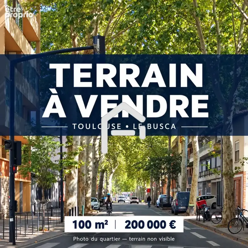 Photo Terrain à Toulouse au prix de 200 000€