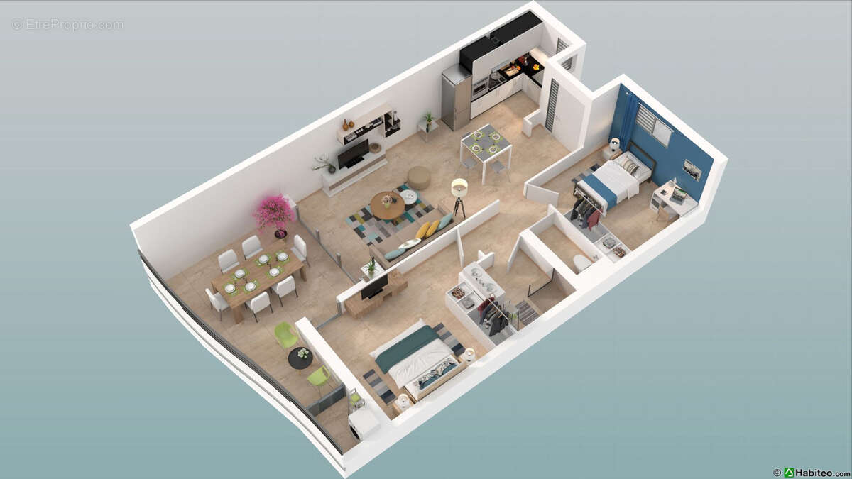 Appartement à FORT-DE-FRANCE