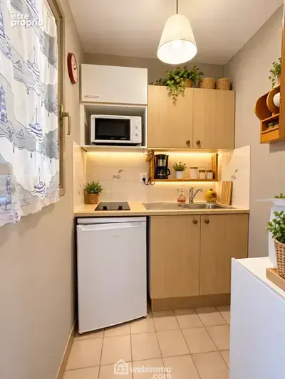 Cuisine indépendante et fonctionnelle.