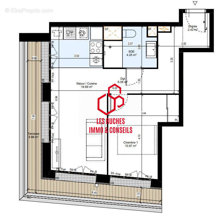 Appartement à BOISSY-SAINT-LEGER