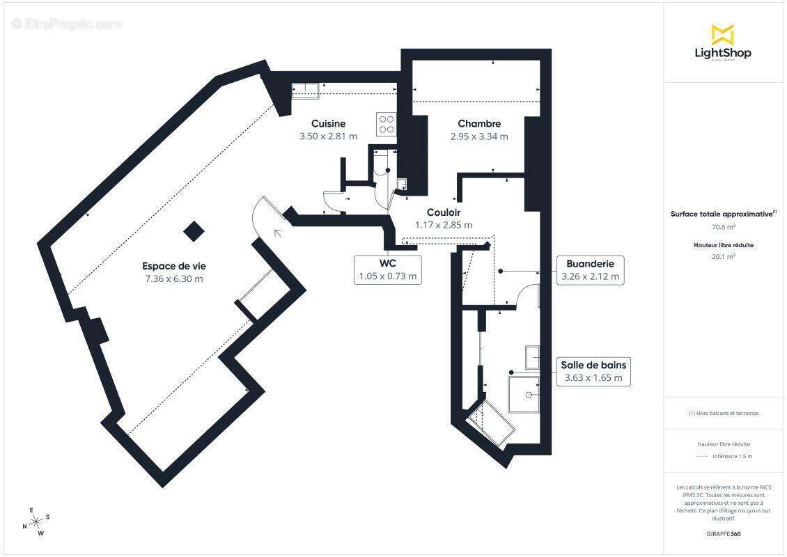 Appartement à ASNIERES-SUR-SEINE