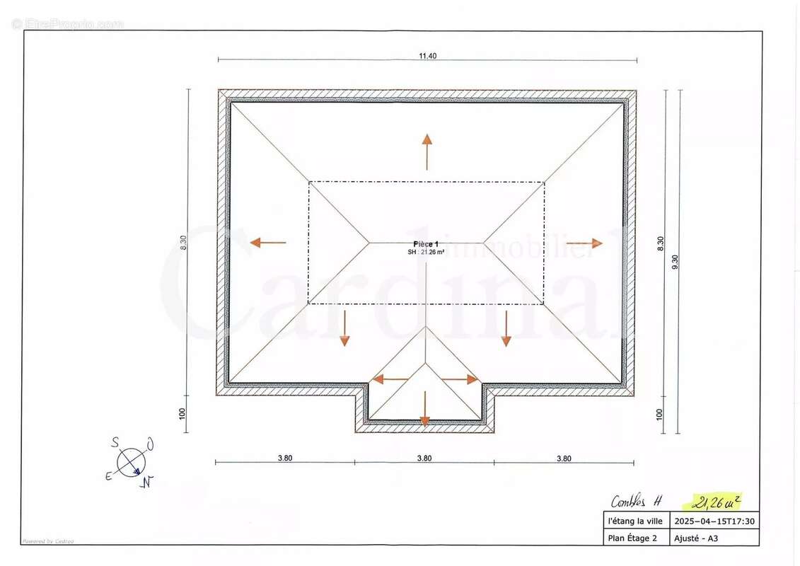 Terrain à L&#039;ETANG-LA-VILLE