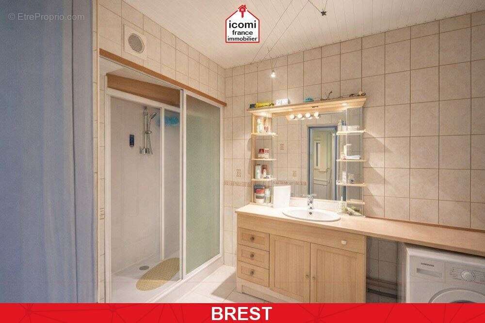 Finistere - brest (29200) - special investisseur - appartement - 2 chambres - dalle beton - locataire en place -  secteur calme  - photo 6