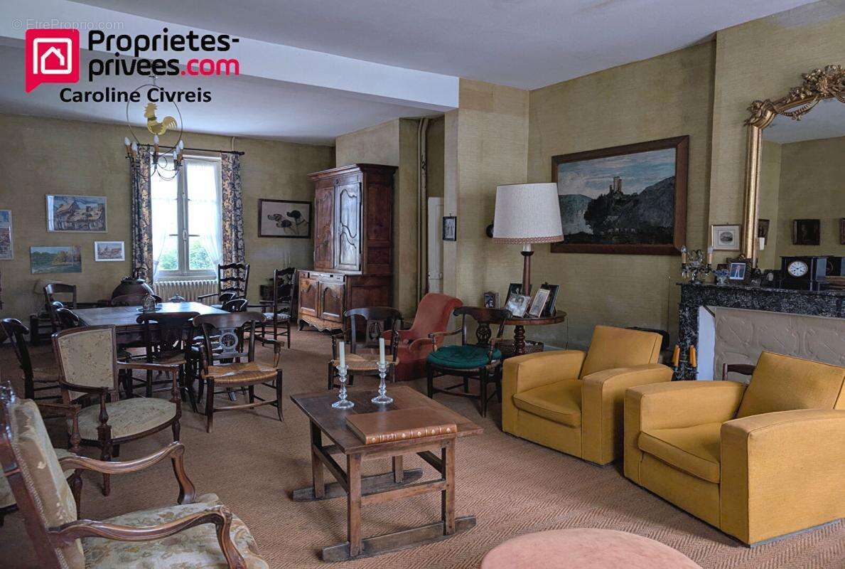 Maison de maitre avec annexes et prés potenteils . Habitation et profession libérale - photo 2