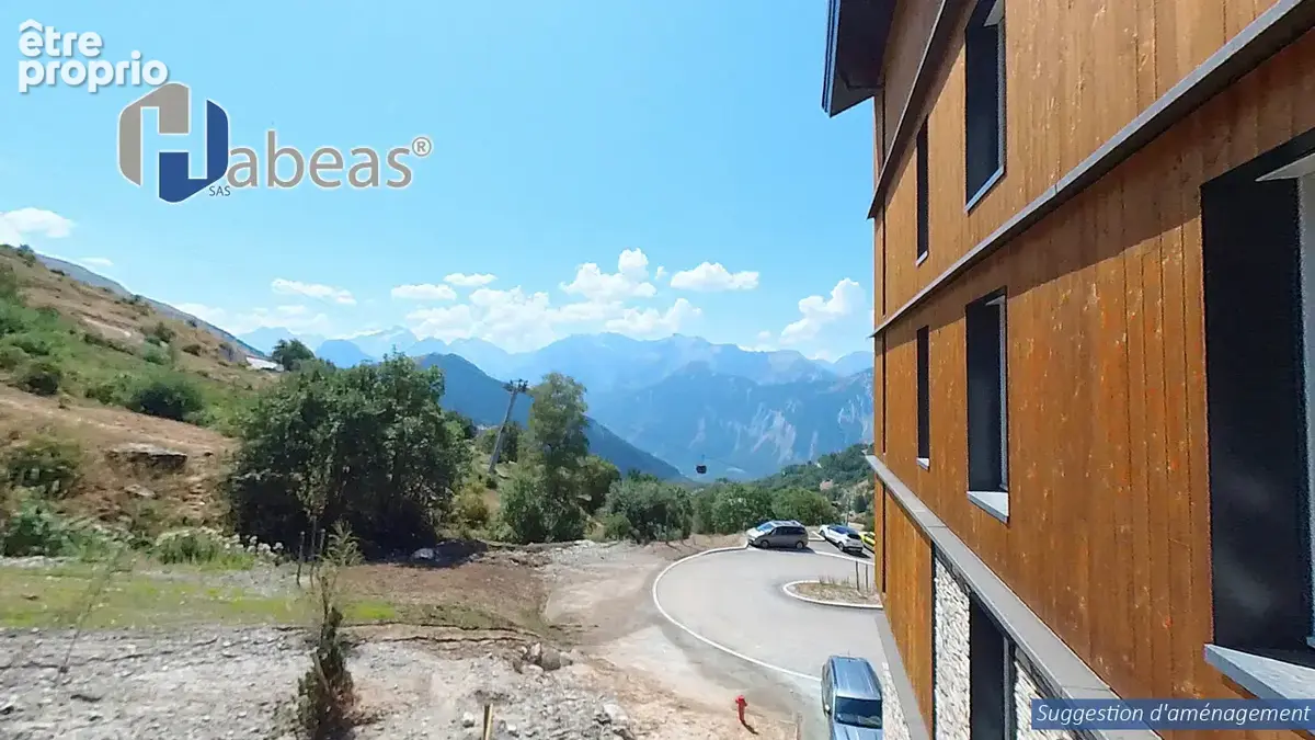 T3 avec 1 chambre plus 2 cabines , 63.71m², Balcon 5,58m², Casier à Ski, cellier - photo 12