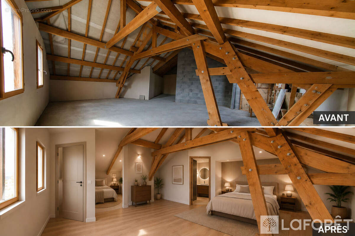 **maison 120 m² et terrain 1804m² - crots - photo 2