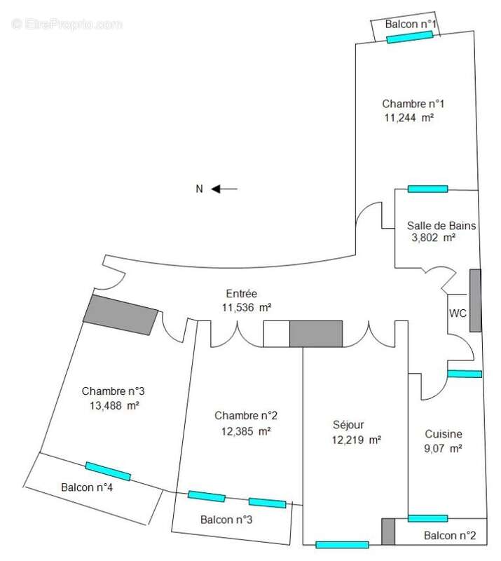 Appartement à NICE