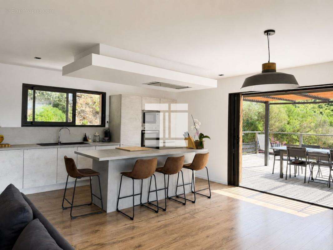 Villa contemporaine de plain-pied avec T2 et studio - photo 13