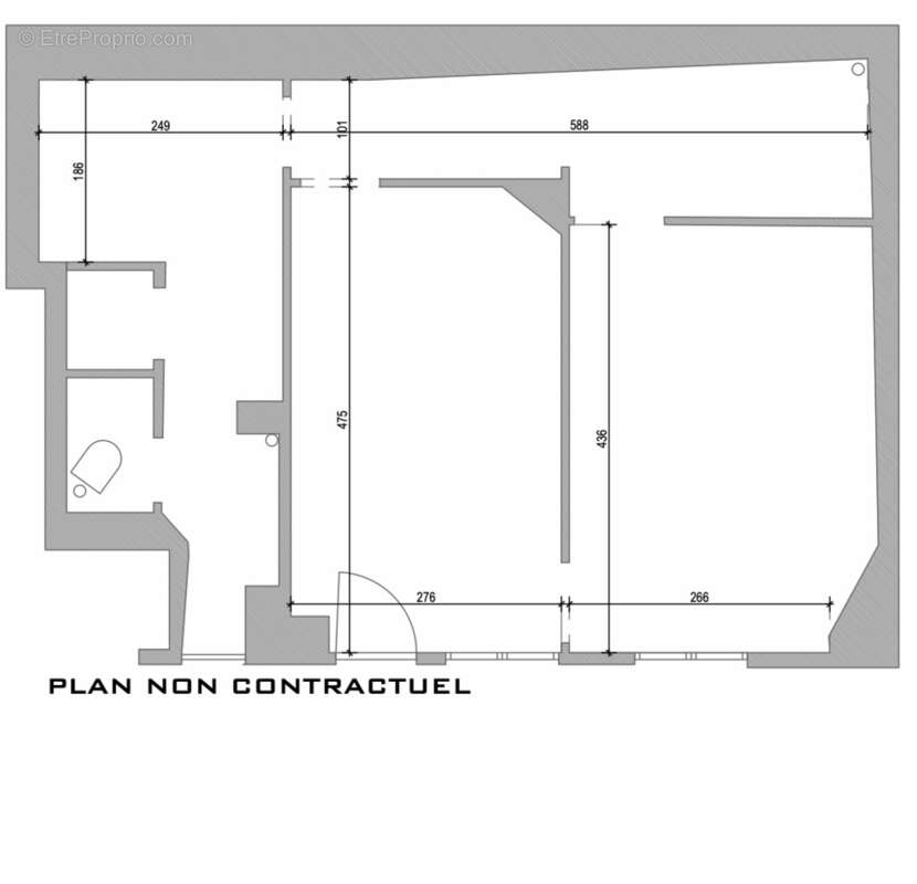Appartement à PARIS-18E