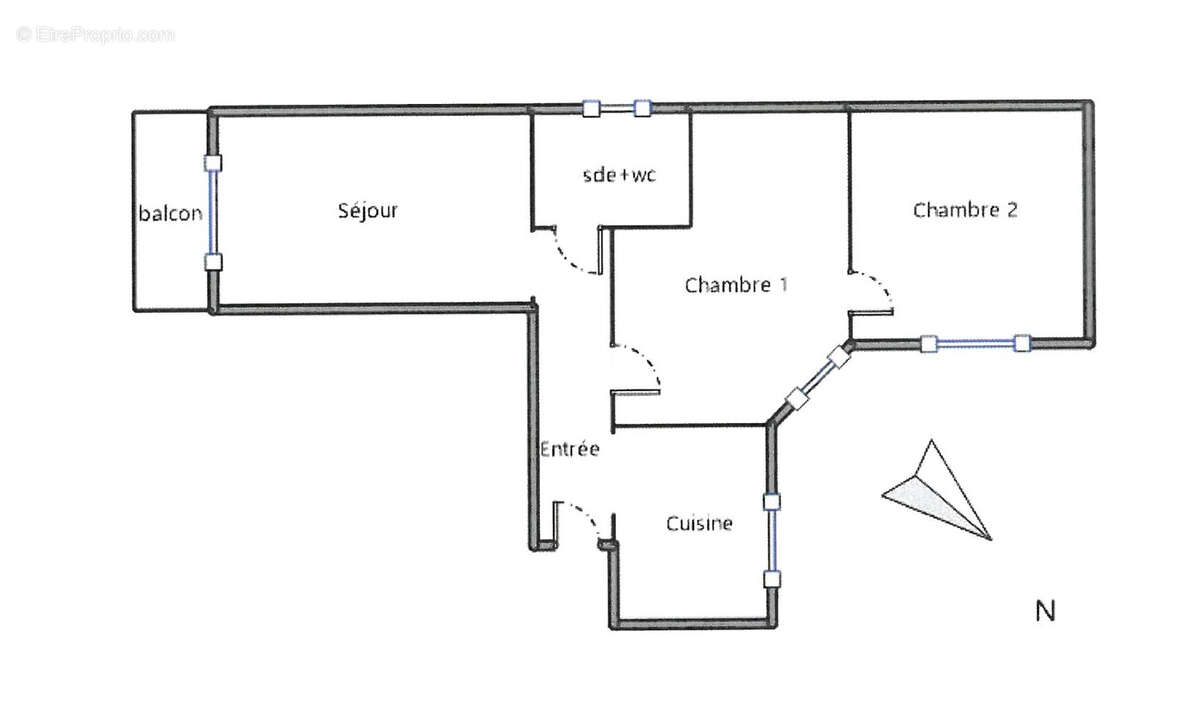 Appartement à COURBEVOIE
