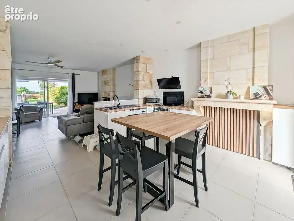33 290 - Parempuyre - Maison en pierre - 3 chambres - jardin - photo 2