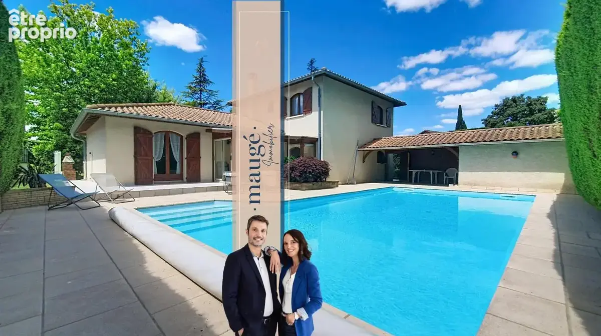 Maison - 4 Chambres - Double garage - Jardin - Piscine - Pool house - Terrasse couverte - photo 1