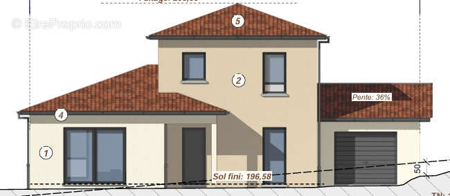 Maison à GUEREINS