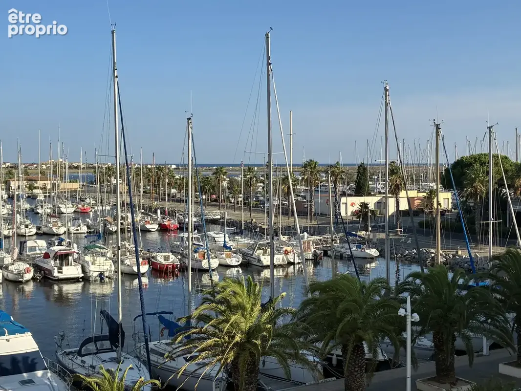 Gruissan - rive droite - en exclusivite - appartement de type 2 avec loggia vue port - photo 11