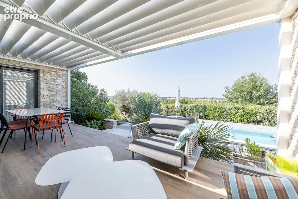 Magnifique villa contemporaine avec piscine et vue sur les Pyrénées - photo 2