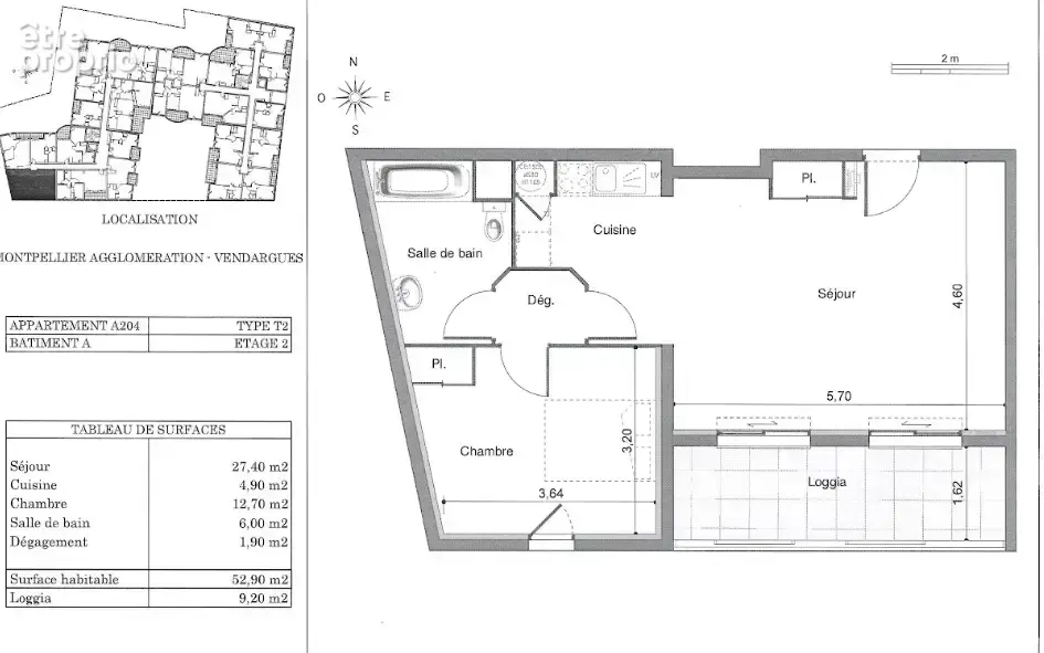 Appartement t2 - photo 9