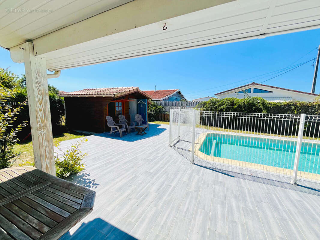 Maison T4 de plain-pied avec garage et piscine à vendre à Gujan-Mestras, quartier Meyran - photo 18
