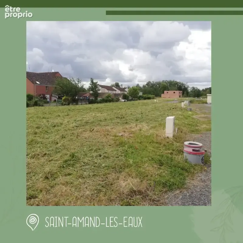 Terrain 375 m² à vendre à Saint-Amand-Les-Eaux (59230) - photo 2
