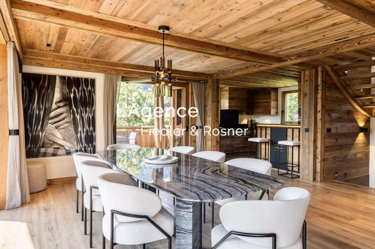 Ref 777 : megeve - chalet sur-mesure - finitions & decoration rare à megève - photo 10